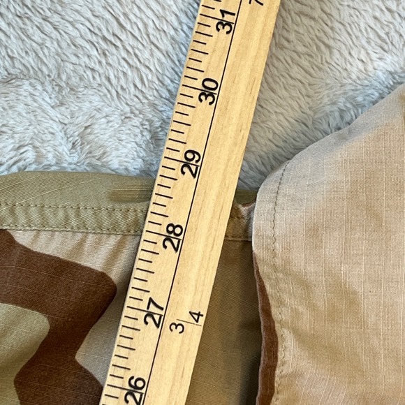 US Army Desert Camo Combat Coat Jacket Medium Regular Military Uniform - Picture 5 of 9